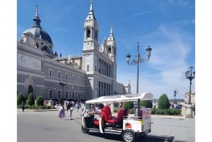 Tuk Tuk Tour with Wine Test in Madrid