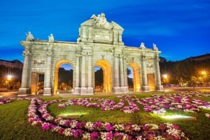 Tuk Tuk Tour with Wine Test in Madrid