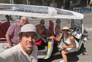 Tuk Tuk Tour with Wine Test in Madrid