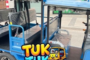 Tuktuk around Madrid in a fun and original way