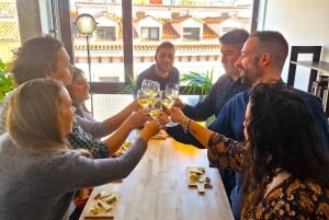 Madri: Experiência de degustação de vinhos com 4 vinhos espanhóis