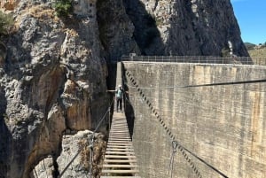 3 Klettersteige in der Serranía de Ronda an 1 Tag: K1 bis K3 mit erfahrenem Guide