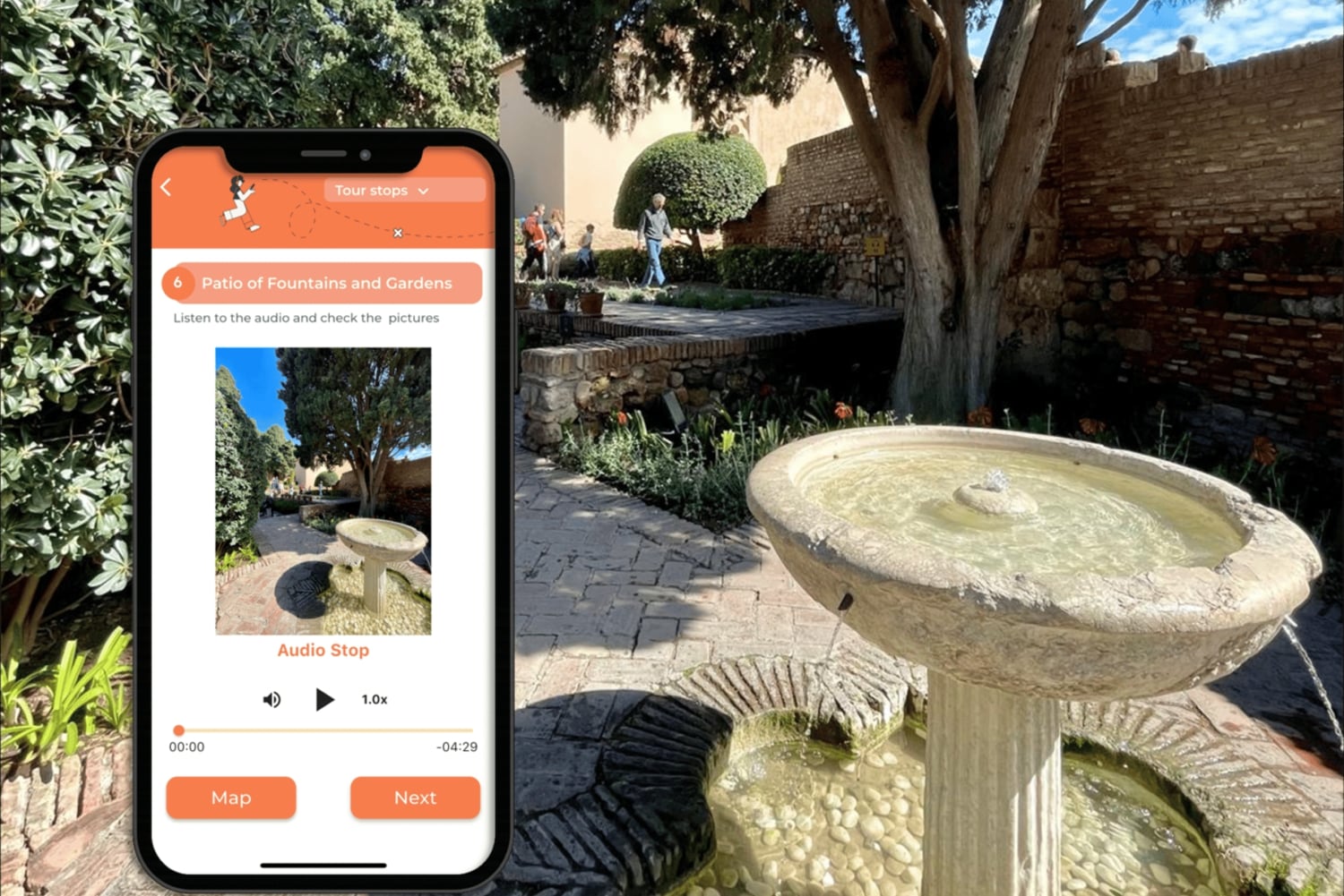 Alcazaba de Málaga: Ticket y Tour autoguiado creado por Guía Oficial