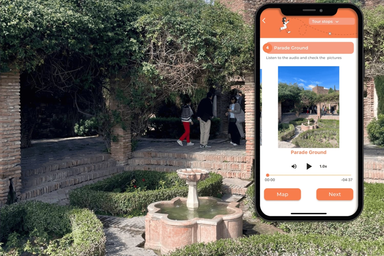 Alcazaba de Málaga: bilhete e tour autoguiado criado por um guia oficial