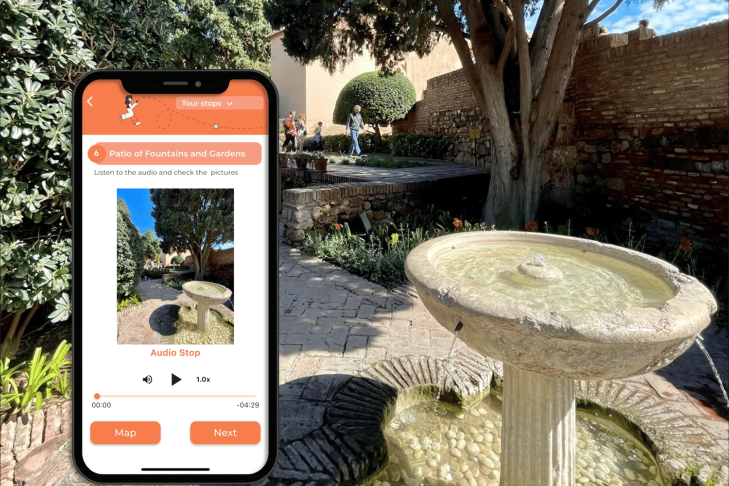 Alcazaba de Málaga: bilhete e tour autoguiado criado por um guia oficial