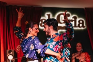 Alegría Flamenco in Malaga, met transfer, cocktail en eersteklas locatie
