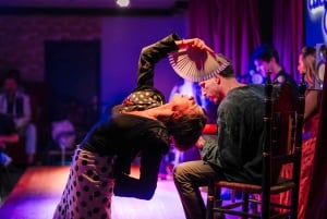Alegría Flamenco in Malaga, met transfer, cocktail en eersteklas locatie