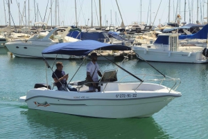 Benalmádena: Alquiler de barcos sin licencia Costa del Sol