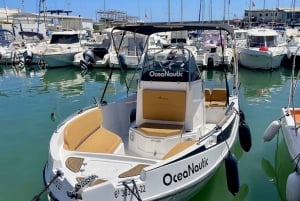 Benalmadena: Boat Rental in Malaga for hours