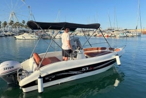 Costa del Sol: Rent Boat without License, unique experience