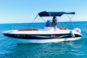 Costa del Sol: Rent Boat without License, unique experience