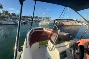 Costa del Sol: Rent Boat without License, unique experience