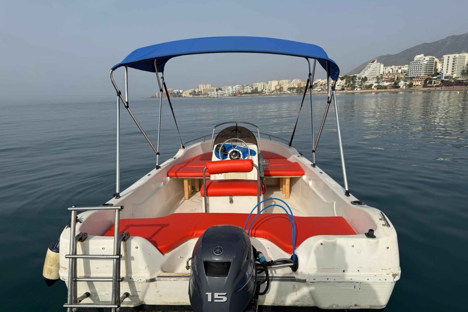 Benalmádena: Boat Rentals License-Free, Fish & Dolphins