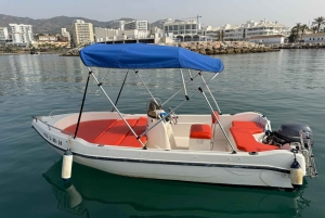 Benalmádena: Boat Rentals License-Free, Fish & Dolphins