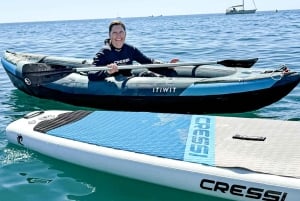 Benalmádena Boat Tour with Snorkeling, Water Slide and Lunch