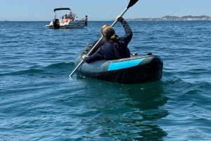 Benalmádena Boat Tour with Snorkeling, Water Slide and Lunch