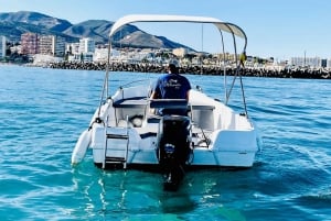 From Benalmádena: Costa del Sol Private Boat Rental