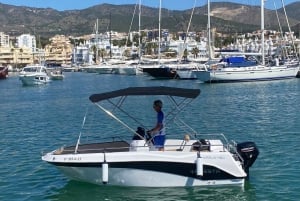 Benalmádena: Speedboat Rental without License