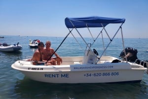 Boot te huur zonder vaarbewijs in Málaga Hoofdstad, Playa del Palo