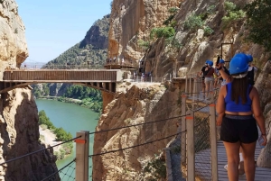 Caminito del Rey desde Málaga, Guía Oficial, Bebida y Sorteo