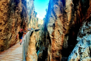 Caminito del Rey desde Málaga, Guía Oficial, Bebida y Sorteo