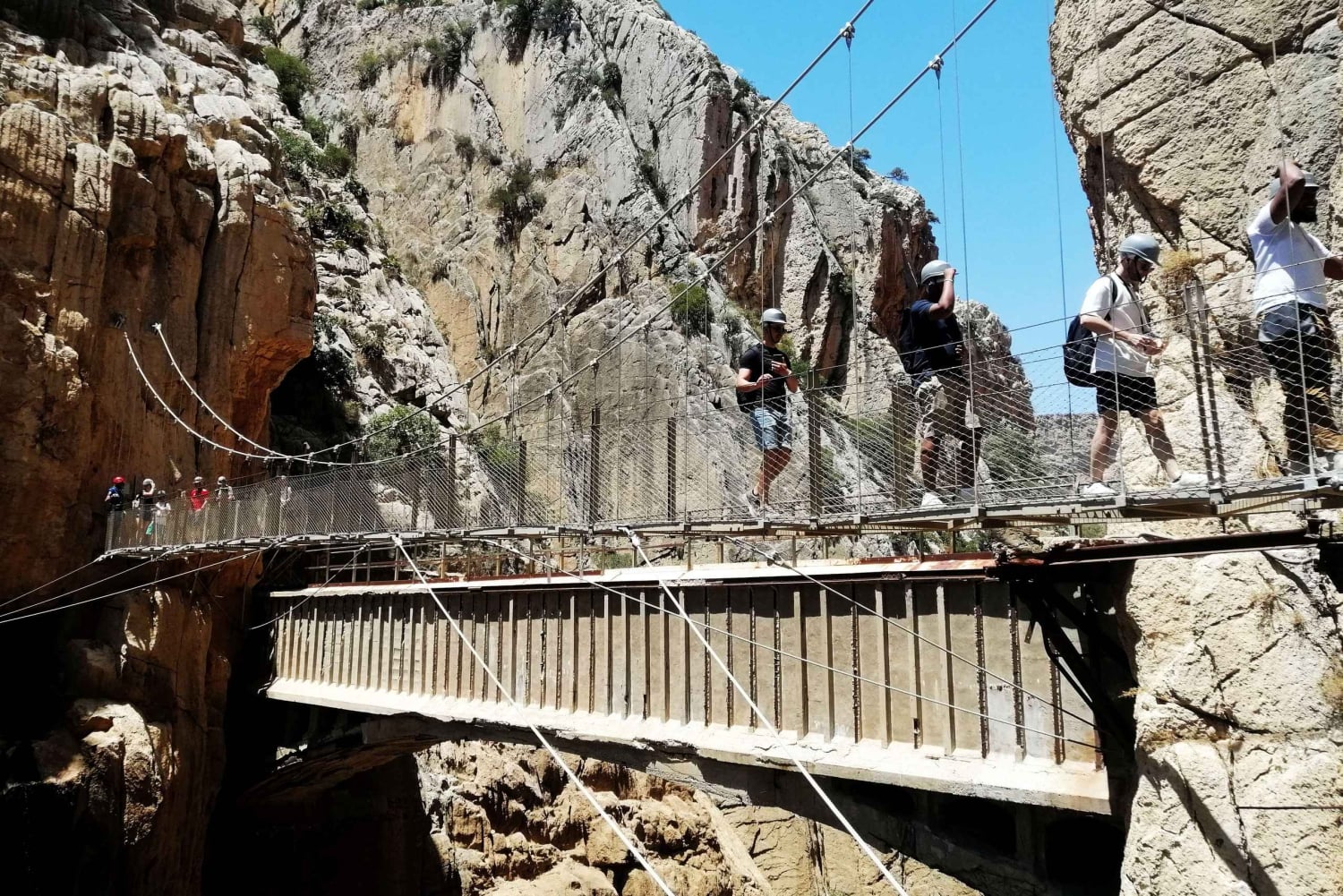 Caminito del Rey ab Málaga, kleine Gruppe bis zu 7 Personen