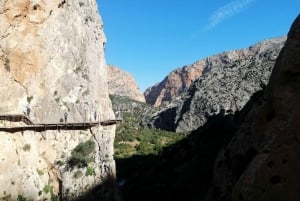 Caminito del Rey depuis Málaga, en petit groupe jusqu'à 7 personnes