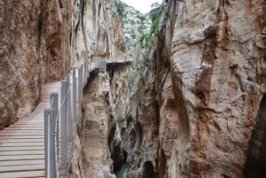 Caminito del Rey depuis Málaga, en petit groupe jusqu'à 7 personnes