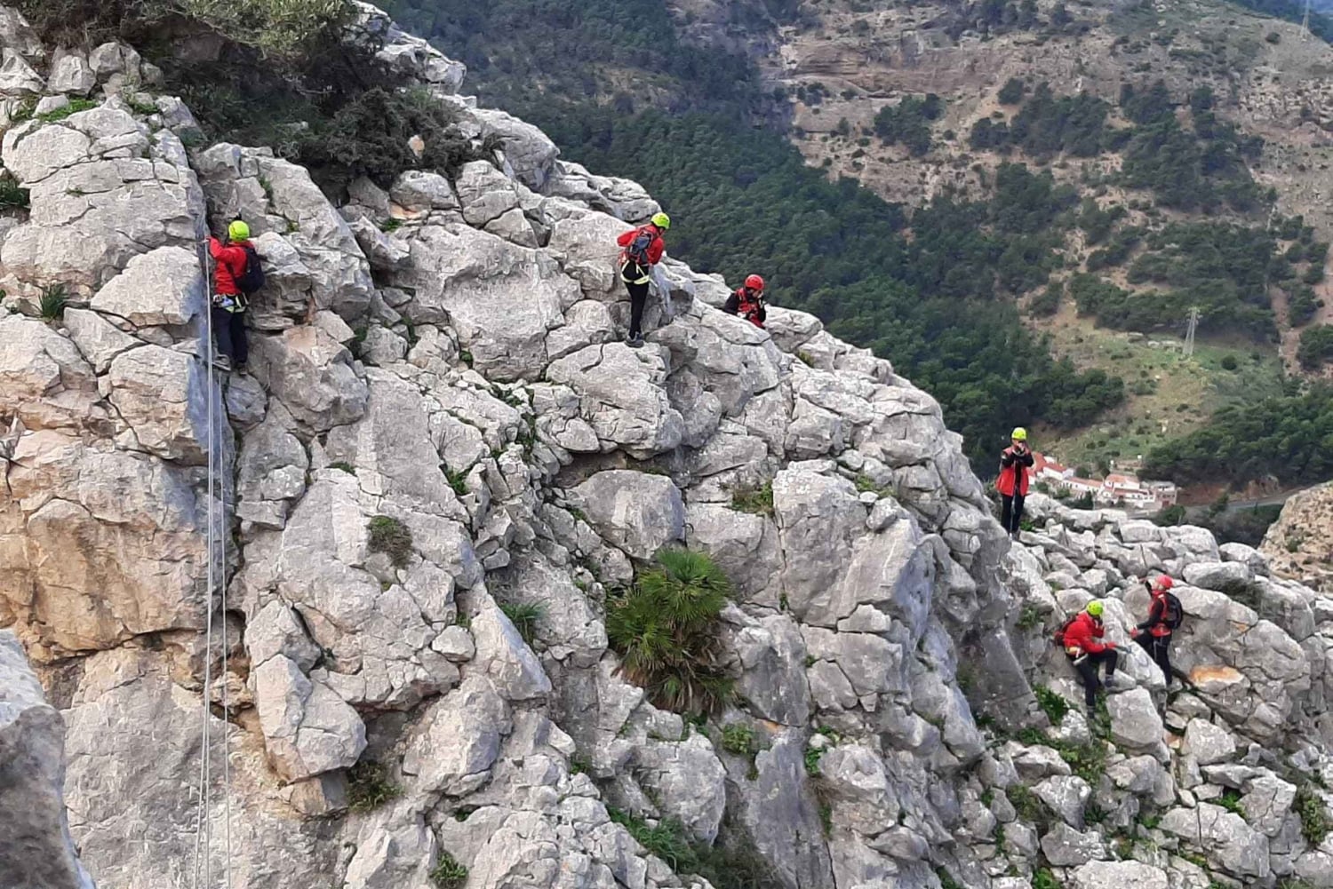 Caminito del Rey: Vía Ferrata Rappel y Tirolina