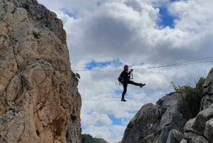 Caminito del Rey: Vía Ferrata Rappel y Tirolina