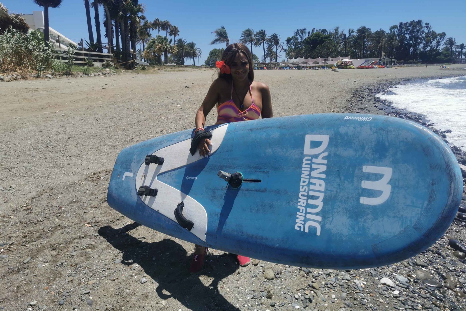 Costa del Sol: Einsteigerkurs Dynamisches Windsurfen