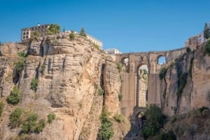 Fra Malaga: Ronda og Setenil de las Bodegas - guidet dagstur
