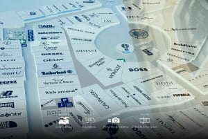 Designer Outlet Shopping + VIP Tesla X 360° byrundtur