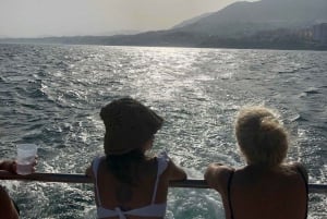 Fra Benalmádena og Torremolinos: Båttur med delfinsafari