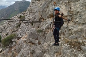 El Chorro: Kiipeä Via Ferrata -kadulla Caminito del Reyssä