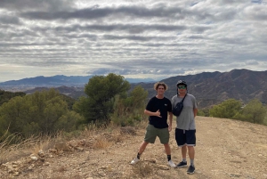 Elektrisk FAT-cykling i Montes de Malaga och på landsbygden