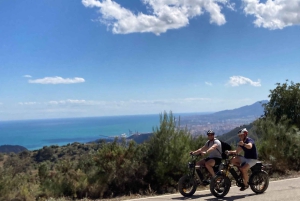 Elektrisk FAT-cykling i Montes de Malaga och på landsbygden