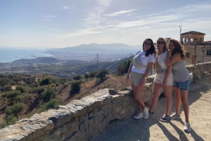 Elektrisk FAT-cykling i Montes de Malaga och på landsbygden