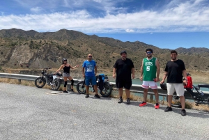 Elektrisk FAT-cykling i Montes de Malaga och på landsbygden