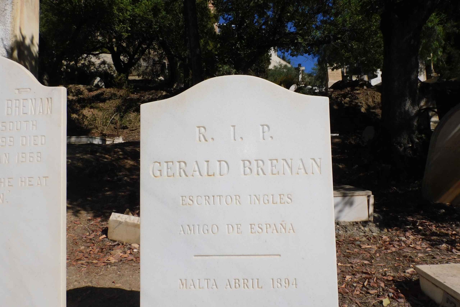 Visita ao cemitério inglês