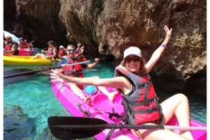 Nerja: Cliffs of Maro-Cerro Gordo Guided Kayak Tour