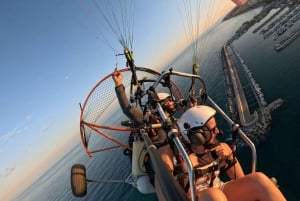 Lot paralotnią w Maladze