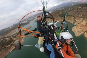 Lot paralotnią w Maladze