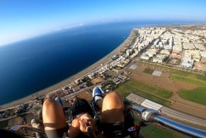 Lot paralotnią w Maladze