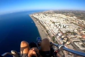 Lot paralotnią w Maladze