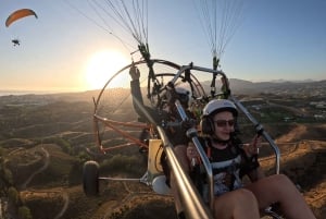 Lot paralotnią w Maladze