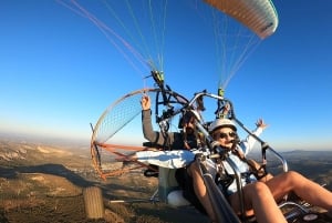 Lot paralotnią w Maladze