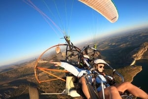 Lot paralotnią w Maladze