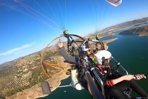 Lot paralotnią w Maladze