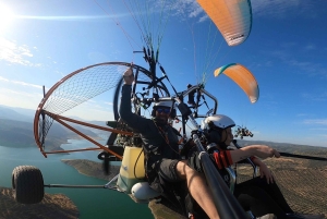 Lot paralotnią w Maladze